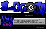 logon font by evil milkman