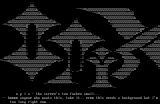 opix ascii logo by lightning knight