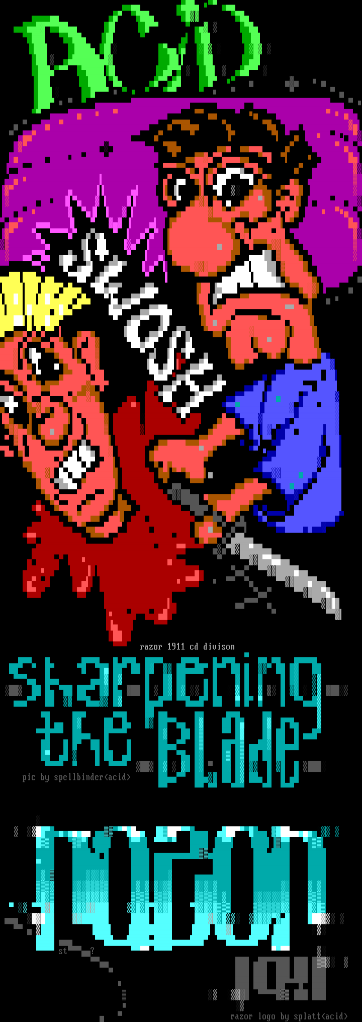 Razor 1911 - "Sharpening The Blade" by Spellbinder