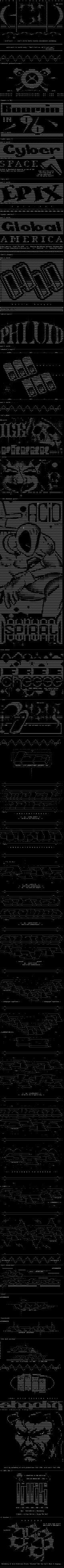 ACiD logocluster #14 (06/96) by Multiple Artists