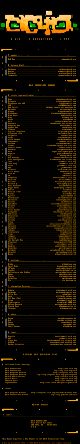 August 1999 Member/Site Listing by Packager