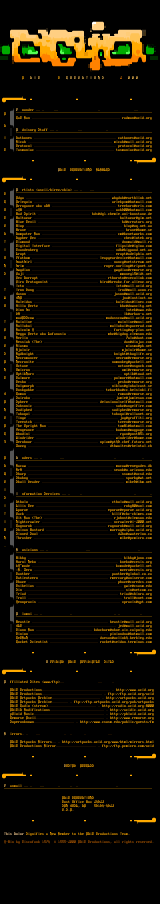 January 2000 Member/Site Listing by Packager