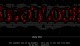 File Menu Ascii (deadlock) by Black Jack