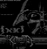 Darth Vader Ascii (Bad Karma) by Black Jack & Redrum