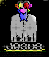 neon jesus by neophyte