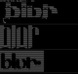 blur ascii colly by phallic