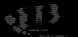 masquerade ascii by avenger