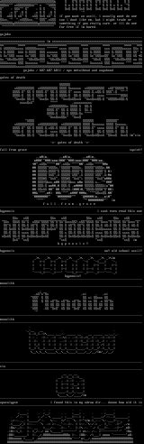 ascii logo colly by lagomorph