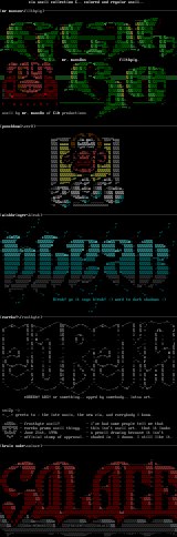 cia conspiracy #36 ascii colly C by many many artists!