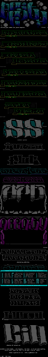 cia conspiracy #39 ascii colly by lethal injection