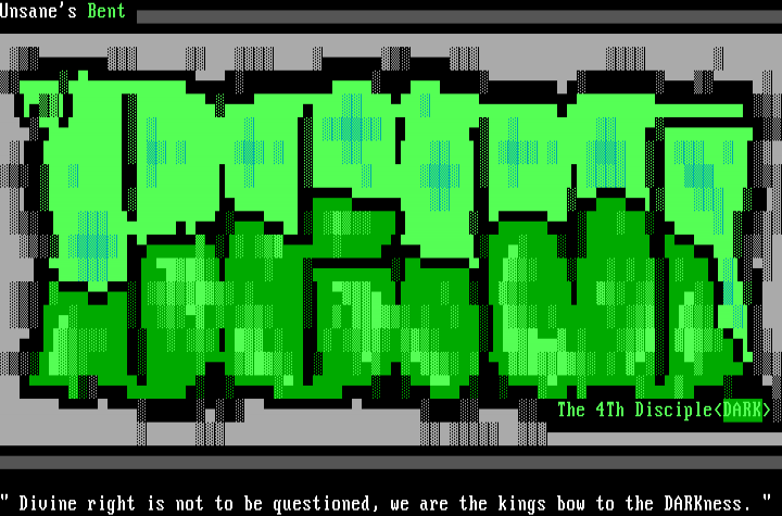 Unsane's "Bent" by The 4Th Disciple