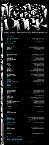 DARK Memberlist 11/97 by Multiple Authors