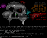 ascii skull by dorm & shaman