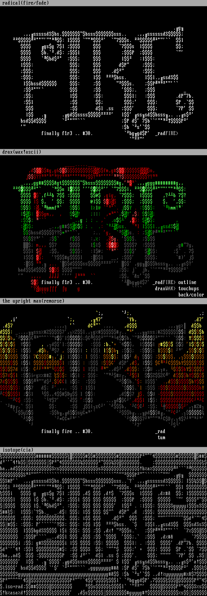 various fire logo joints by radical