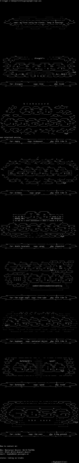 Ascii Colly by Baphomet