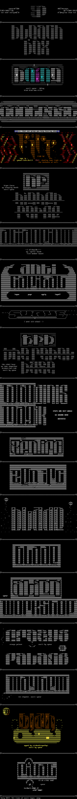 Ascii Colly by Spear