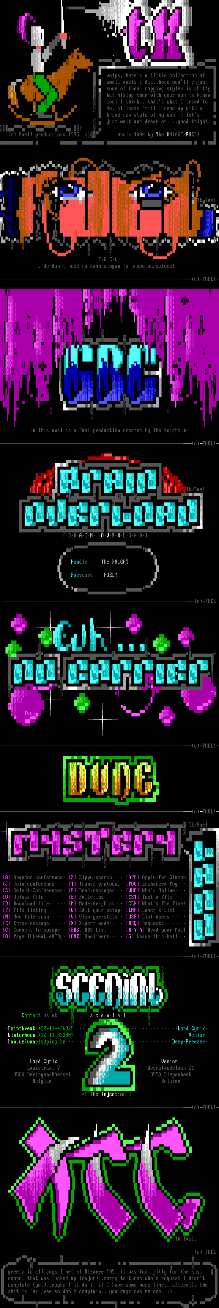 Small ansi colly by The Knight