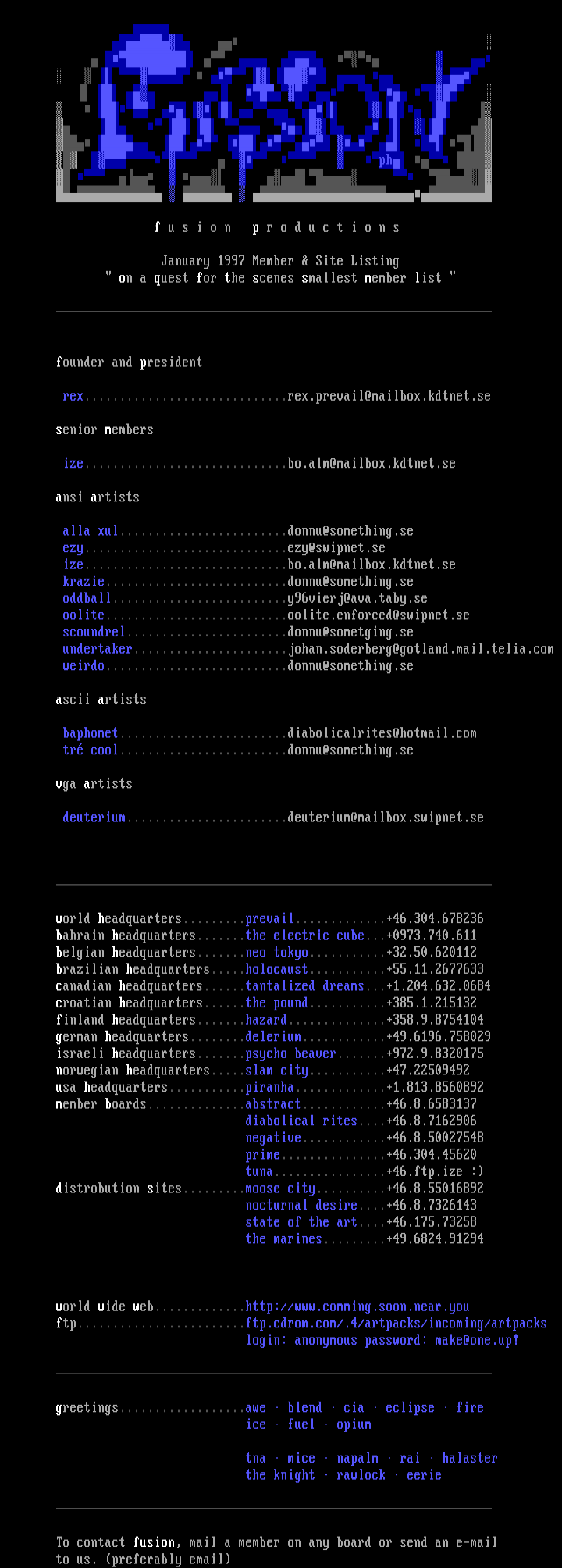 fusion member/sitelist 0197 by fusion