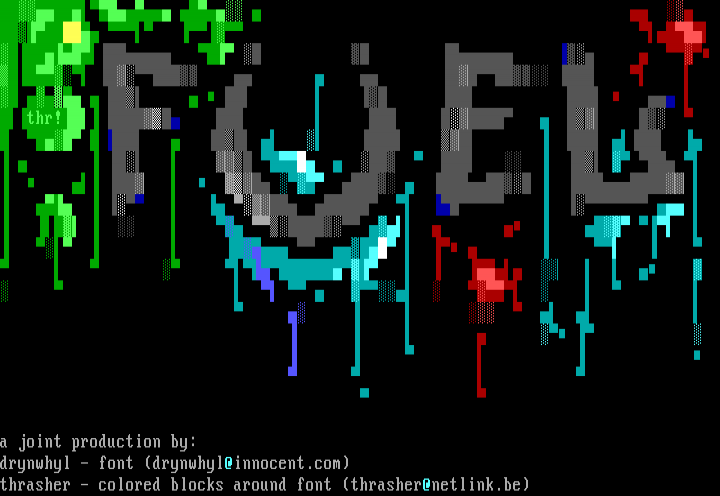 Fuel Promotional by Drynwhyl & Thrash<r