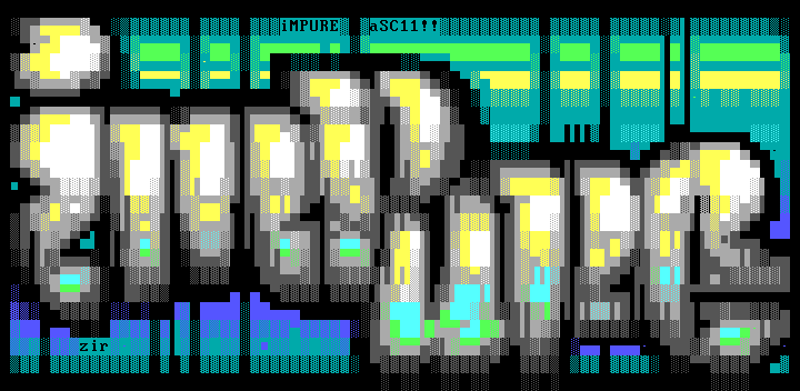 1MPUR3 4SC11!! by zir