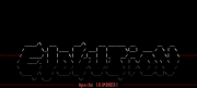 Evolution Logo ASCii in IBM Colors by Apache