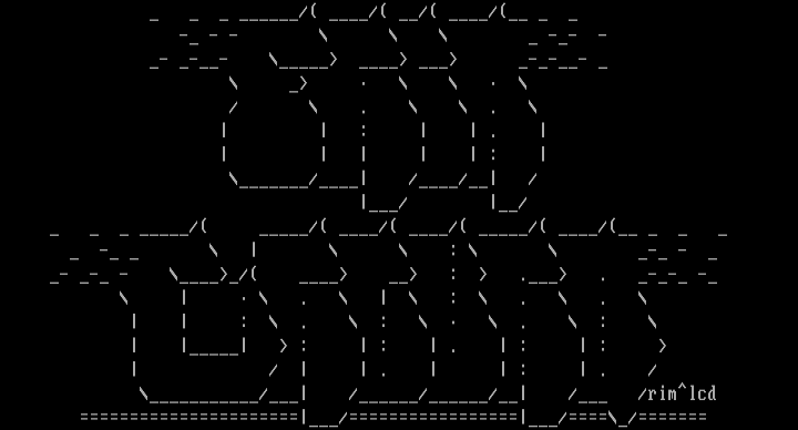FairGround Ascii #1 by Rimgale