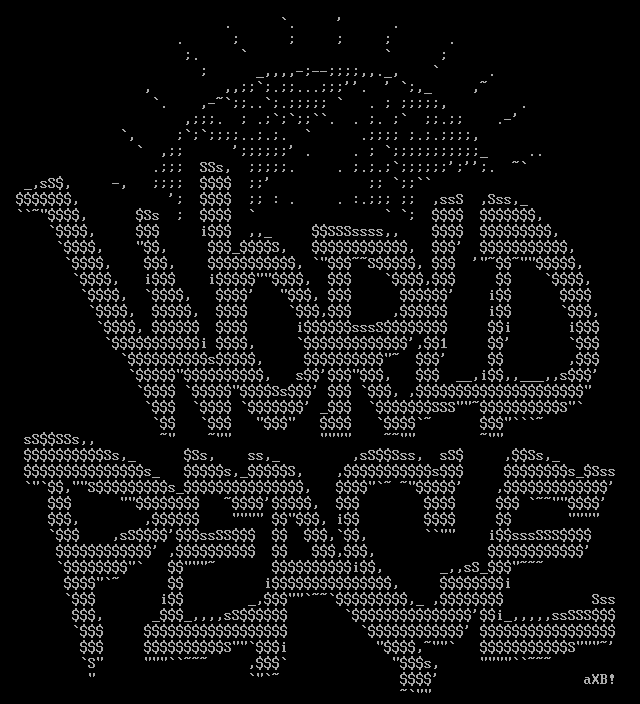 World Peace by axb