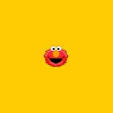 Elmo by 8bit Poet