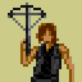 Daryl Dixon by 8bit Poet