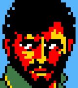 Sholay - Gabbar Singh by 8bitbaba