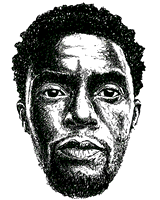 Chadwick Boseman by Horsenburger