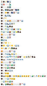 Genesis 1, emoji version by Flamingweasel