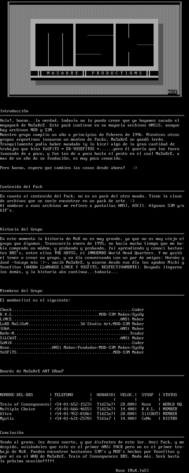 INFO OF THIS PACK [IN SPANISH] by Xose