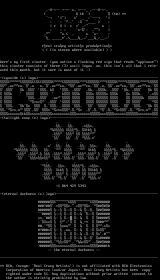 Ascii Colly by Tek