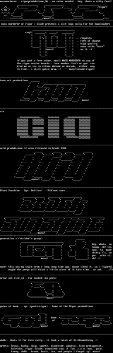 Ascii Colly by Mass Murderer