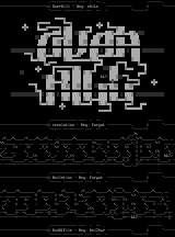 ascii cluster by kelthar