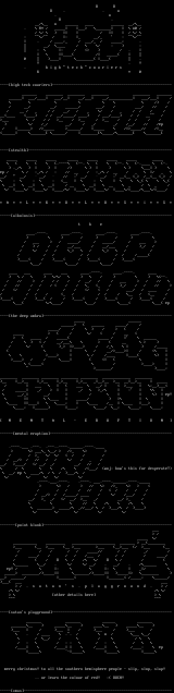 Ascii Colly by Enraged Prisoner