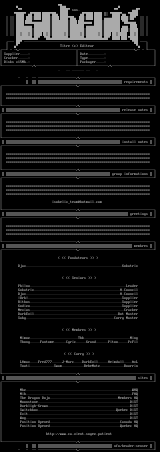 ISOBELIX Ascii by sensAh