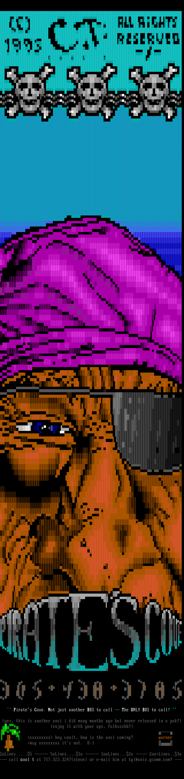 pirate's cove by cool 't