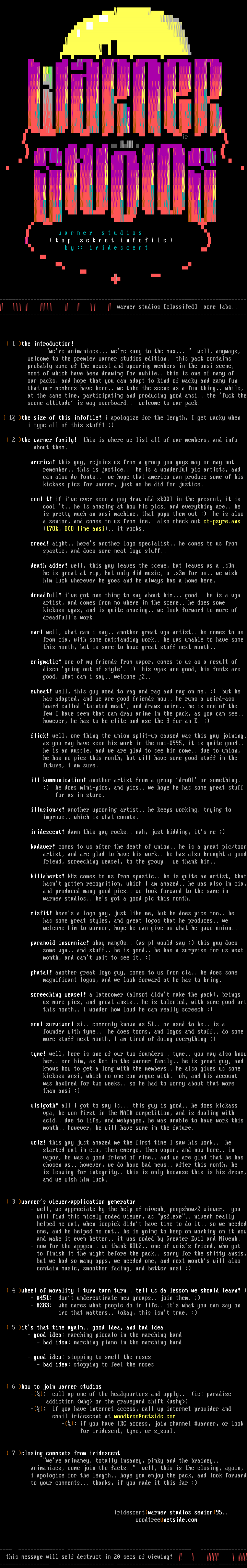 [classified info] by iridescent