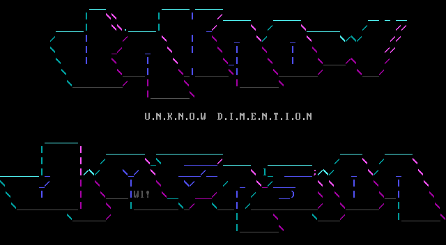 Unknow Dimension #1 by WarLoCk