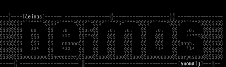 doa ascii logo by warpy