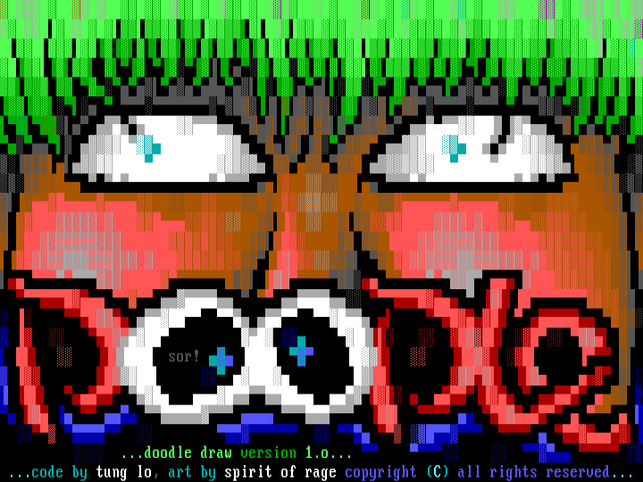 doddle draw front screen by spirit of rage